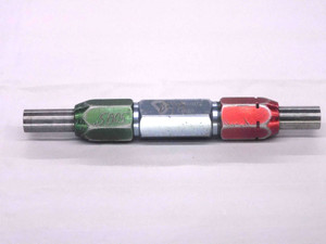 .5005 & .5025 PIN PLUG GAGE GO NO GO .5000 +.0005 OVERSIZE 1/2 12.764 mm - MW2697LVR