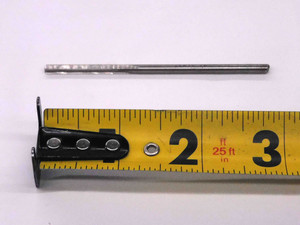 L&I 0.1215 OD HSS REAMER STRAIGHT 4 FL .1215 1/8 .1250 -.0035 UNDERSIZE 3 mm - MW2812BD4