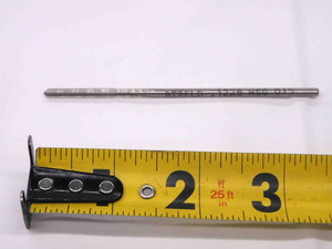 BUTTERFIELD 0.1225 OD HSS REAMER 4 FL .1225 1/8 .1250 -.0025 UNDERSIZE 3 mm - MW2832BD4