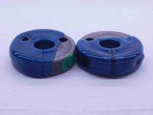 13/16 28 UNEF 2A THREAD RING GAGES .8125 GO NO GO P.D.'S = .7881 & .7843 CHECK - DW33156CT4