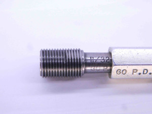 11/32 32 UN THREAD PLUG GAGE .3437 GO NO GO P.D.'S = .3235 & .3254 INSPECTION - DW33173CT4