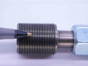 BUDGET 3/4 27 THREAD PLUG GAGE .75 .750 GO NO GO P.D.'S = .7280 & .7310 CHECK - DW33199CT4