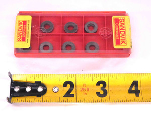 8pcs NEW SANDVIK COROMANT 5322 110-06 CARBIDE INSERT SEATS / SHIMS FACTORY PACK - MW2516CE4