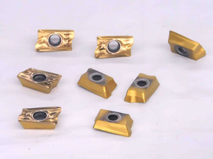 8pcs NEW INGERSOLL AOMT170508R IN2510 TiN COATED CARBIDE INSERTS MILLING - MW2517CE4