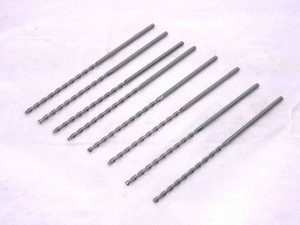 8PCS CHICAGO LATROBE 3/32 O.D. HSS TWIST DRILL BIT 68806 2.3mm SHANK .0937 USA - MW2756CT4