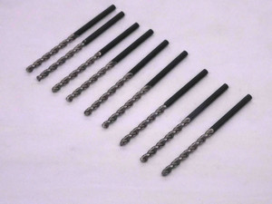 9PCS GUHRING 1/8 O.D. HSS JOBBER TWIST DRILL BIT 9005490031700 3.1mm SHANK .125 - MW2762CT4