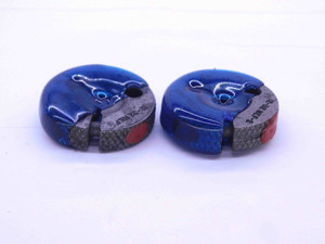 12 32 NEF 2 THREAD RING GAGES #12 .216 GO NO GO P.D.'S = .1957 & .1926 UNEF-2 - DW33213CT4