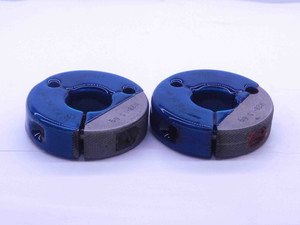 M28 X 1.5 6g METRIC THREAD RING GAGES 28 GO NO GO P.D.'S = 26.994 & 26.844 CHECK - DW33266CT4