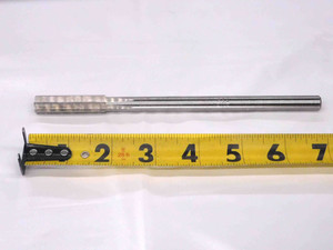 CLEVELAND 0.4688 O.D. HSS CHUCKING REAMER 6 FLUTE .4688 ONSIZE 12 mm LATHE CNC - MW3082LVR