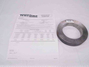 CERTIFIED MITUTOYO 3.6000 CL X MASTER PLAIN BORE RING GAGE 3.5938 +.0062 91.440 - MW3104BT4
