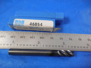 16 mm Shank Diameter 150 mm Length 75 mm Cutting Length 16 mm Cutting Diameter SGS 49592 5XLMB 3 Flute Ball End General Purpose End Mill Titanium Nitride Coating