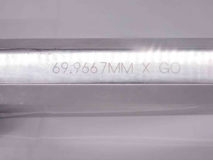 69.966 CLASS X METRIC PIN PLUG GAGE 70.000 -.034 UNDERSIZE 70 mm 2.7546 - MW3287AZ4_