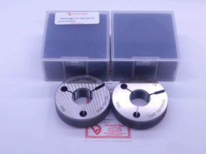 NEW 15/16 20 UNEF 2A VERMONT THREAD RING GAGES .9375 GO NO GO PDS= .9036 & .8991 - DW33524VTG