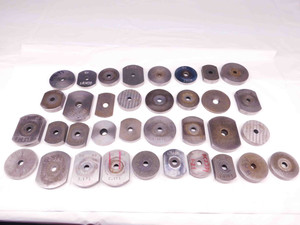 LARGE LOT OF STEEL PLUG GAGES GO AND NO GO SIZES RANGE FROM 1.6895 TO 2.549 - BR9075CE4