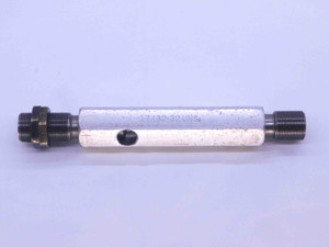 17/32 32 UNS THREAD PLUG GAGE .5312 GO NO GO P.D.'S = .5109 & .5145 INSPECTION - DW33589CT4