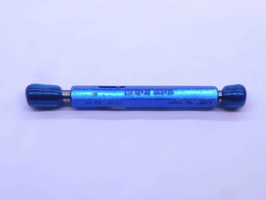 11/32 32 UNS 2B THREAD PLUG GAGE .3437 GO NO GO P.D.'S = .3235 & .3279 - DW33600CT4