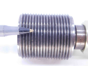 CERTIFIED 1 1/2 12 UNF 2A SET THREAD PLUG GAGE 1.5 GO NO GO = 1.4440 & 1.4376 - DW33610TLC