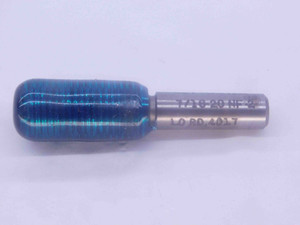 7/16 20 NF 2 SET THREAD PLUG GAGE .4375 NO GO ONLY P.D. = .4017 INSPECTION CHECK - DW33660CT4