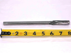 NEW R.R.T. 9/16 OD HSS CARBIDE TIPPED REAMER SPIRAL 6 FL .5625 ONSIZE USA MADE - MW3442CM4