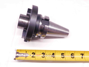 BT40 LYNDEX 1 1/2 PILOT O.D. 5/8 KEY FACE MILL TOOL HOLDER COOLANT B4001-1500 - BR9137BL4