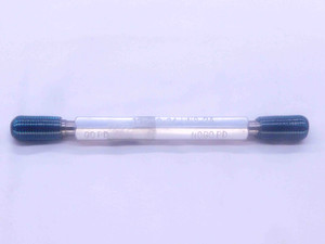 11/32 24 UNS 2A SET THREAD PLUG GAGE .3437 GO NO GO P.D.'S = .3156 & .3118 CHECK - DW33669CT4
