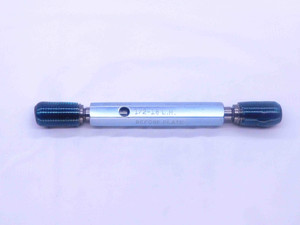 1/2 18 LEFT HAND BEFORE PLATE SET THREAD PLUG GAGE .5 GO NO GO = .4614 & .4574 - DW33693CT4
