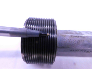2 1/2 12 N 3 SET THREAD PLUG GAGE 2.5 2.50 GO NO GO P.D.'S = 2.4459 & 2.4410 - DW33740OB5