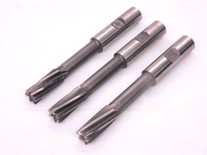 3PC WELDON 7/16 O.D. 1 1/16 LOC 4 1/2 OAL HSS END MILL 1/2 SHANK 6 FLUTE .4375 - MW3516AF5