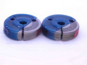 .4210 28 UNS 2A THREAD RING GAGES .421 GO NO GO P.D.'S = .3967 & .3931 27/64 - DW33838CT4