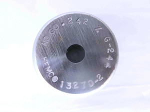 .2420 CLASS Z MASTER PLAIN BORE RING GAGE .2500 -.0080 UNDERSIZE 1/4 6 mm .242 - MW3531AH5 .2420 CLASS Z MASTER PLAIN BORE RING GAGE .2500 -.0080 UNDERSIZE 1/4 6 mm .242 - MW3531AH5