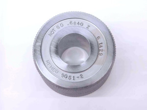.6840 CL Z MASTER PLAIN BORE RING GAGE .6875 -.0035 11/16 17.374 mm .684 - MW3552AH5