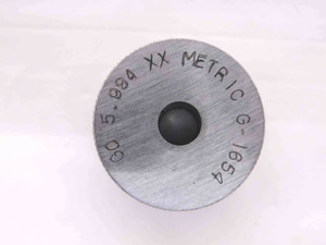 5.994 CLASS XX MASTER PLAIN BORE RING GAGE 6.000 -.006 UNDERSIZE 6 mm .2360 - MW3722AH5