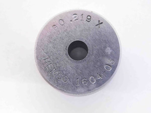 .2190 CL X MASTER PLAIN BORE RING GAGE .2188 +.0002 OVERSIZE 7/32 5.563 mm .219 - MW3737AH5