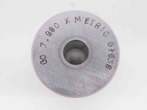 7.980 CLASS X MASTER PLAIN BORE RING GAGE 8.000 -.020 UNDERSIZE 8 mm .3142 7.98 - MW3809AH5