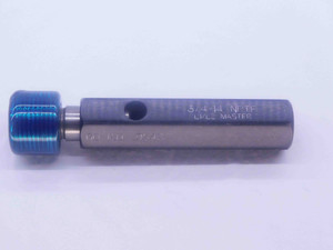 3/4 14 NPTF L1/L2 MASTER PIPE SET THREAD PLUG GAGE .75 .750 GO ONLY P.D. = .9543 - DW33956CT4