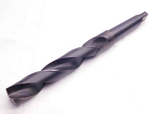 TRW 1 7/16 O.D. HSS FLAT BOTTOM TWIST DRILL BIT MORSE TAPER #4 SHANK 1.4375 MT4 - BR9334AF5