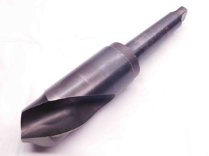 2 1/4 O.D. HSS TWIST DRILL BIT MORSE TAPER #4 SHANK 2 1/2 LOC 2.25 MT4 - BR9346AF5