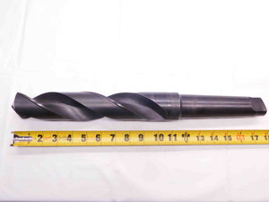 TRW 2 1/16 O.D. HSS TWIST DRILL BIT MORSE TAPER #5 SHANK 9 3/4 LOC 2.0625 MT5