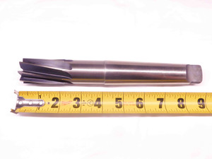 PRATT & WHITNEY 1.2514 OD HSS JIG BORER REAMER MT4 SHANK SPIRAL 8 FL 1.2514 - BR9378AF5