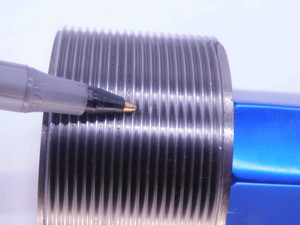 2.062 16 UNS 2B THREAD PLUG GAGE 2.0620 GO ONLY P.D. = 2.0214 2B OR 3B 2 1/16 - DW34016AD5