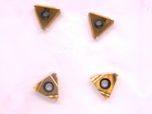 4pcs NEW ISCAR 16ER 16 UN IC250 CARBIDE LAYDOWN THREADING INSERTS 16 TPI PITCH - MW4005CT4