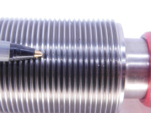 CERTIFIED 1 5/16 16 UN 2A SET THREAD PLUG GAGE 1.3125 GO NO GO = 1.2704 1.2653 - DW34126TLC