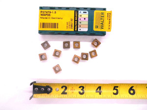 10pcs NEW WALTER P27479-1.5 WAP35 CARBIDE TURNING INSERTS INDEXABLE TOOLING - MW4019CT4