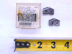 2pcs NEW AMEC 151N-.8310 TiCN COBALT SPADE DRILL INSERTS SERIES #1 T-A .8310" - MW4032CT4