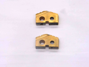 2pcs NEW AMEC 150T-.640 41/64" TiN COBALT SPADE DRILL INSERTS SERIES #0 T-A - MW4039CT4