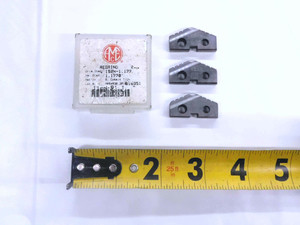 3pcs AMEC 152N-1.177 TiCN SUPER COBALT REGROUND SPADE DRILL INSERTS 1.177" O.D. - MW4064CT4