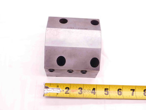 2" I.D. BORING BAR LATHE TURRET TOOL HOLDER BLOCK 80mm X 60mm BOLT HOLE PATTERN - BR9486CP4