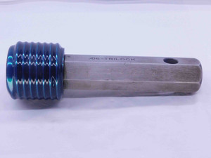 2" 4 1/2 NS 3 SET THREAD PLUG GAGE 2.0 2.00 2.000 GO ONLY P.D. = 1.8557 UNS 3A - DW34196AP5