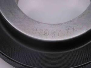 1.97087 CL XX MASTER PLAIN BORE RING GAGE 1.9688 +.0021 OVERSIZE 1 31/32 50 mm - MW4177LVR