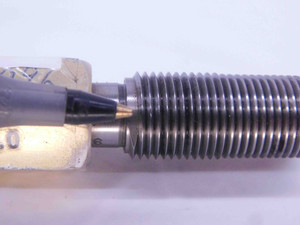 CERTIFIED 9/16 20 UN 2A SET THREAD PLUG GAGE .5625 GO NO GO PDS= .5287 & .5245 - DW34294TLC